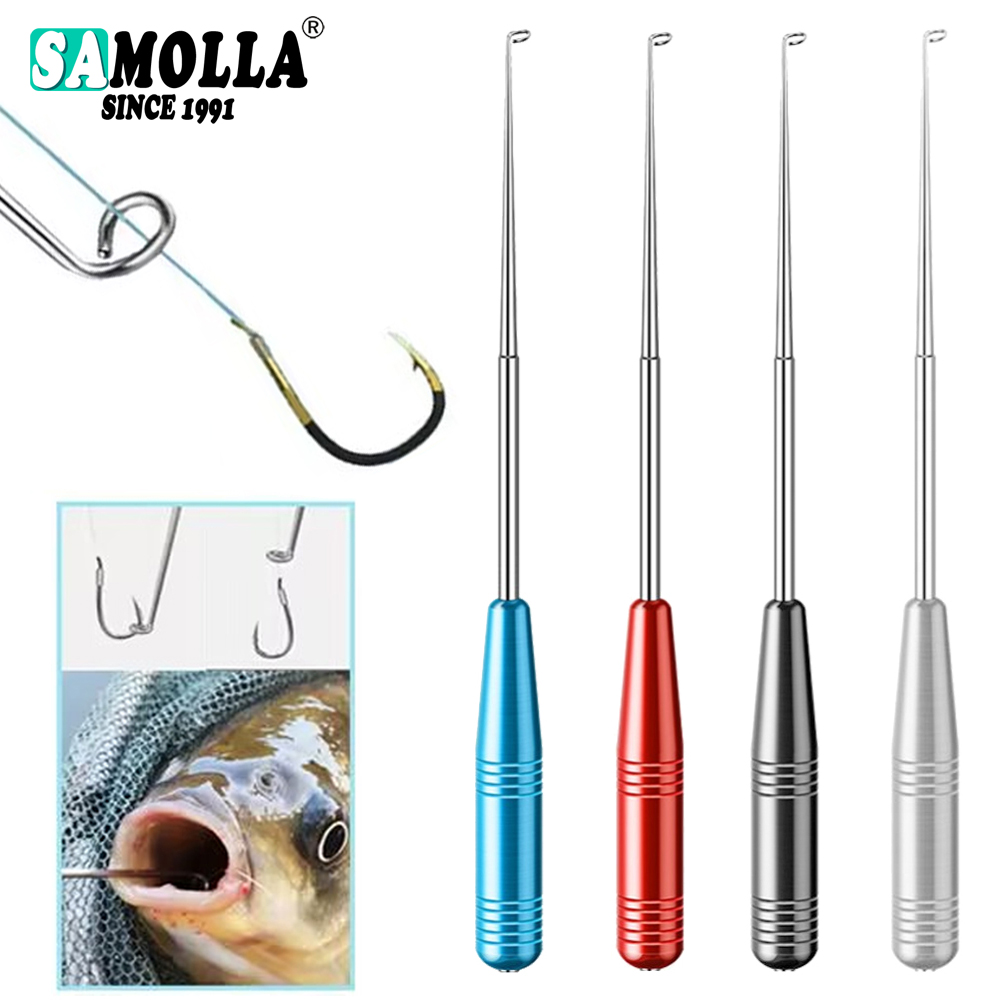 Fishing Hook Remover - เครื่องถอดเบ็ดตกปลาแบบกันสนิมเครื่องมือสำหรับตกปลาในฤดูหนาวเพื่อความปลอดภัยในการตกปลาอุปกรณ์ถอดตะขอตกปลาได้อย่างรวดเร็ว