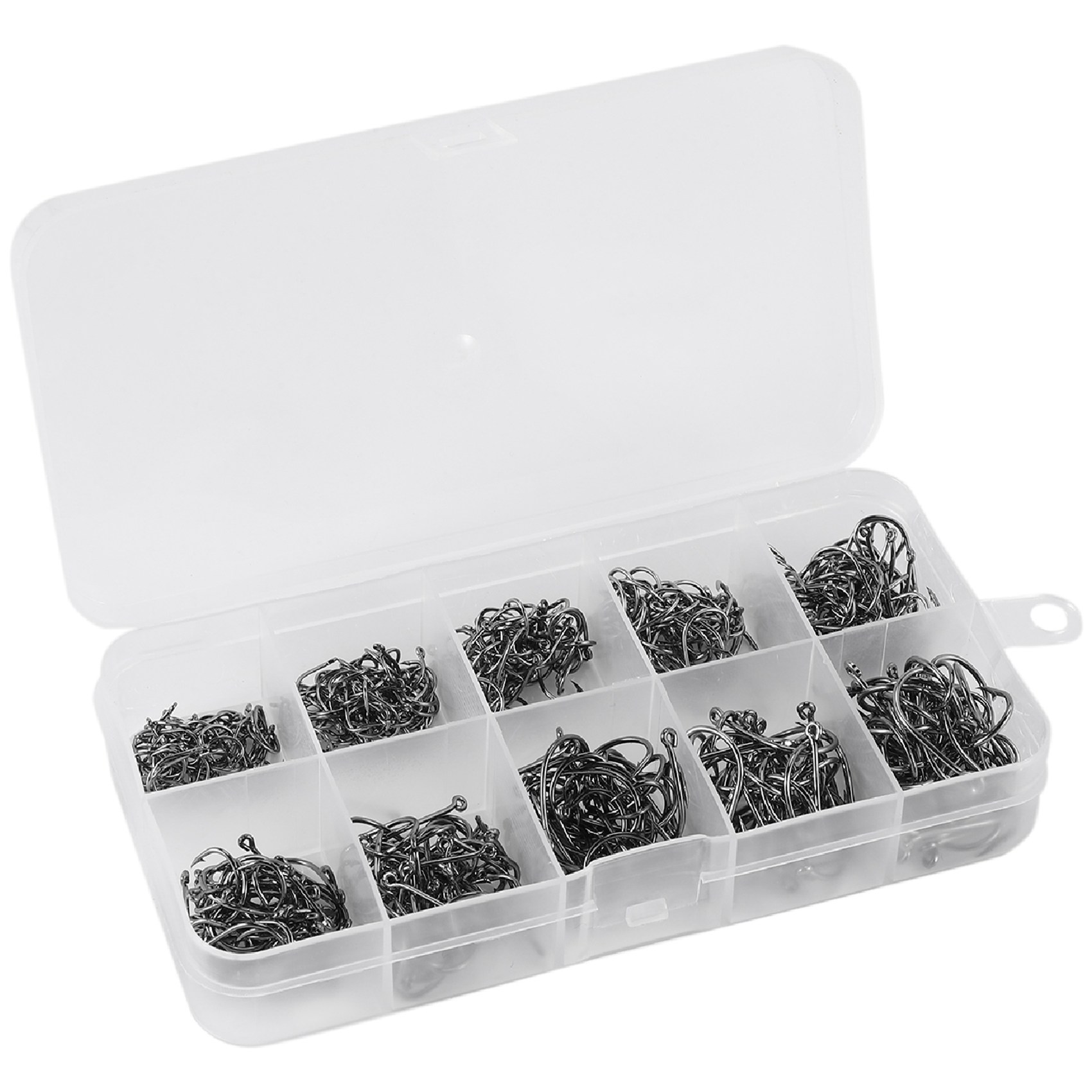 สินค้ามาใหม่ 500 ชิ้น/ชุด ขนาด - Fishing Hook Box บทวิจารณ์และราคา