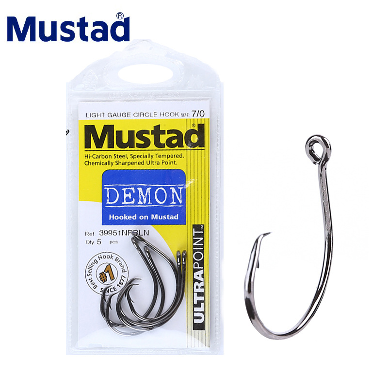 มัสแตด 39951 #   ตะขอตกปลาวงกล - Fishing Hook Offset บทวิจารณ์และราคา