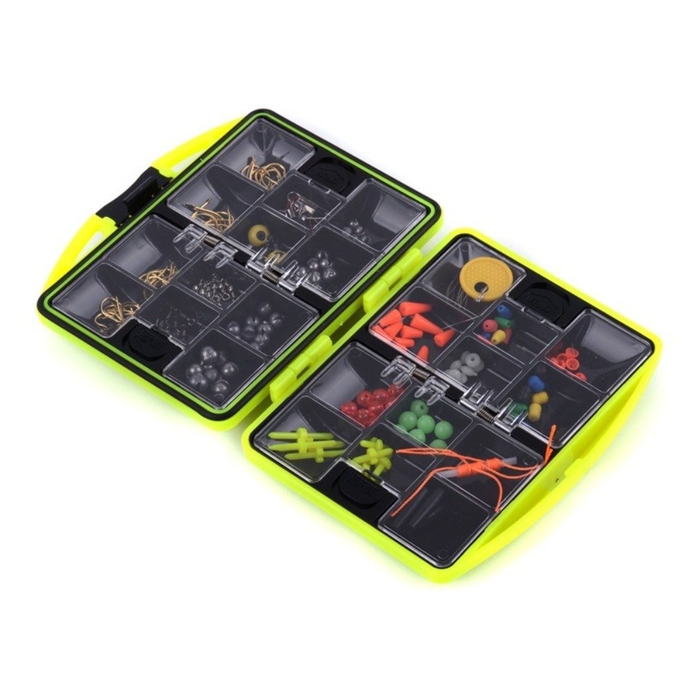 ชุดอุปกรณ์ตกปลา 184 ชิ้น ประกอ - Fishing Hook Box บทวิจารณ์และราคา