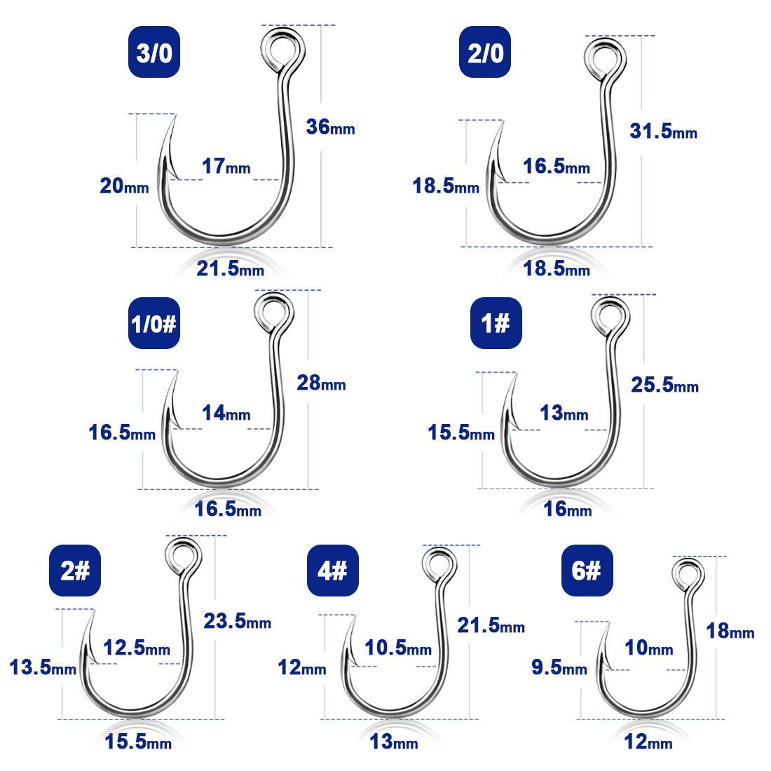 ตะขอตกปลา 9KM 25 ชิ้น Jig Hook - Fishing Hook Offset บทวิจารณ์และราคา