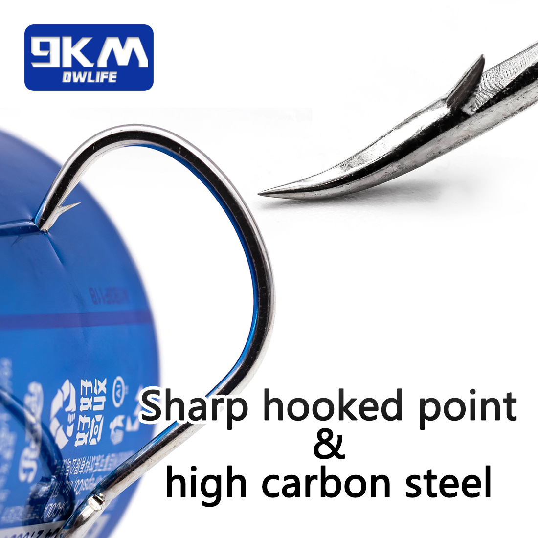 9KM ตะขอตกปลาน้ําเค็มเหยื่อสดต - Fishing Hook Offset บทวิจารณ์และราคา