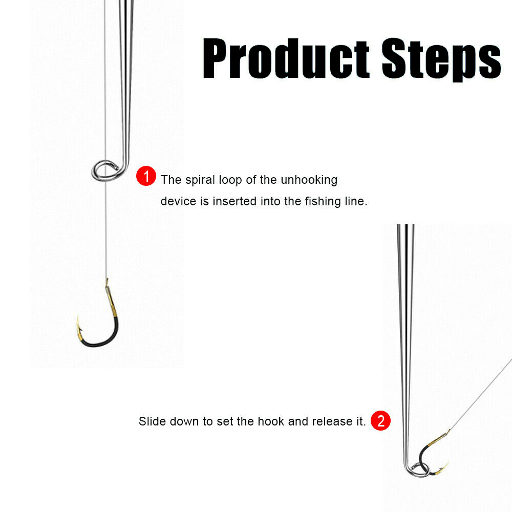 เครื่องถอดเบ็ดตกปลาแบบกันสนิมเ - Fishing Hook Remover บทวิจารณ์และราคา