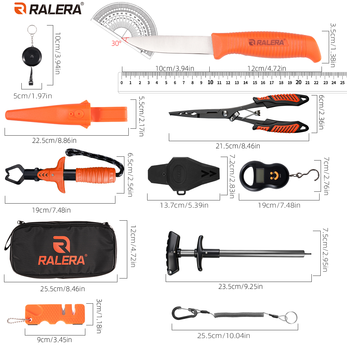 ชุดอุปกรณ์ตกปลา RALERA คีมจับป - Fishing Hook Remover บทวิจารณ์และราคา
