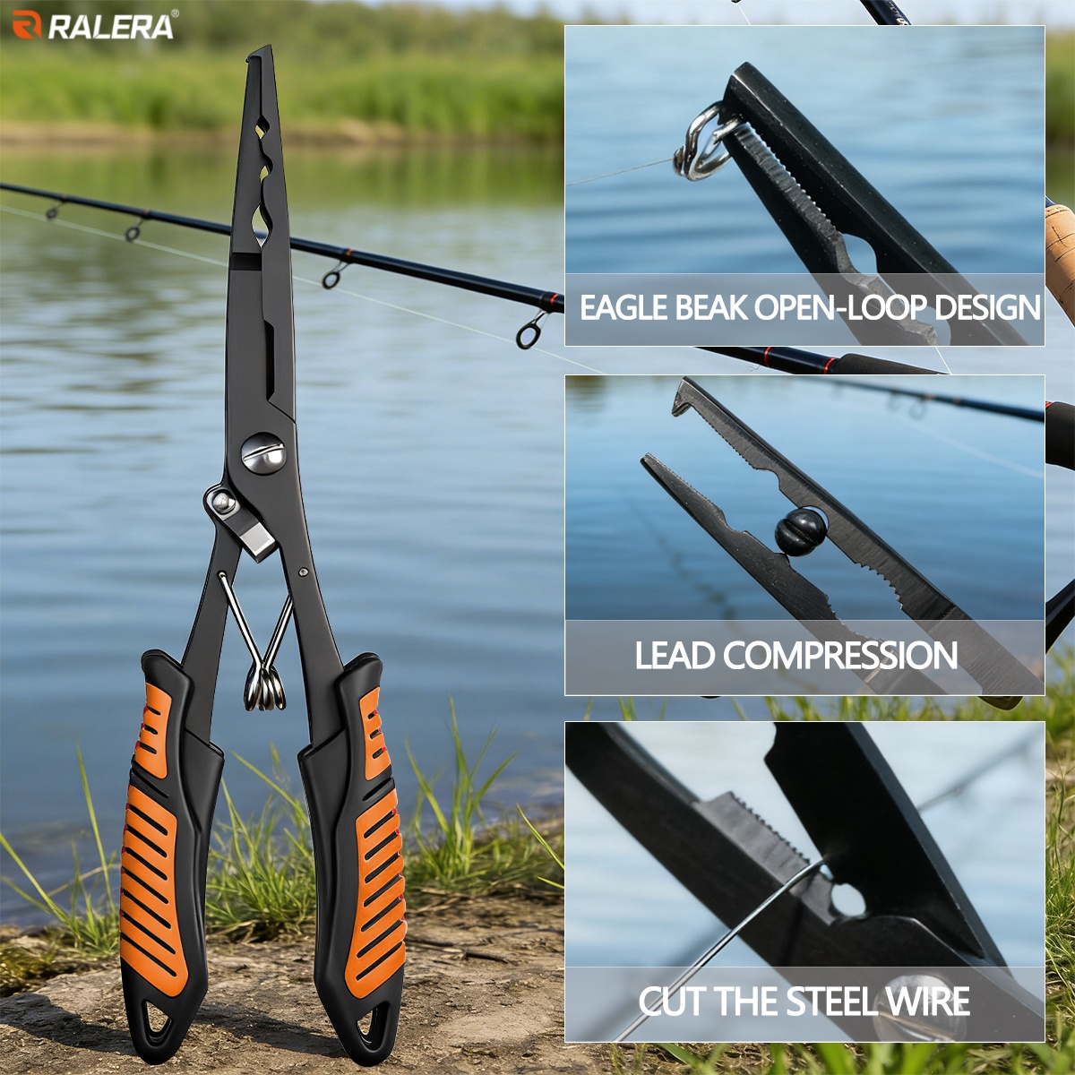 ชุดอุปกรณ์ตกปลา RALERA คีมจับป - Fishing Hook Remover บทวิจารณ์และราคา