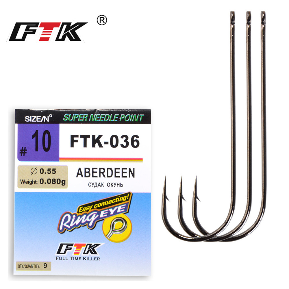 FTK CLASSIC ABERDEEN ตะขอตกปลา - Fishing Hook Offset บทวิจารณ์และราคา
